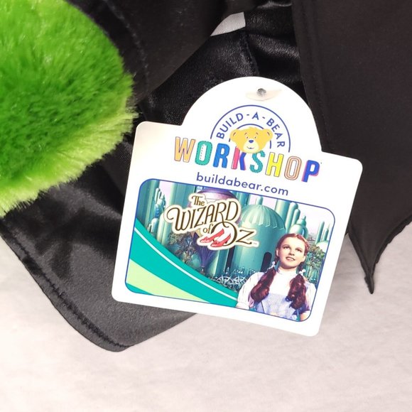 Build-A-Bear Wizard of Oz Wicked Witch Bear with Complete Outfit Stuffed Animal - Picture 5 of 5